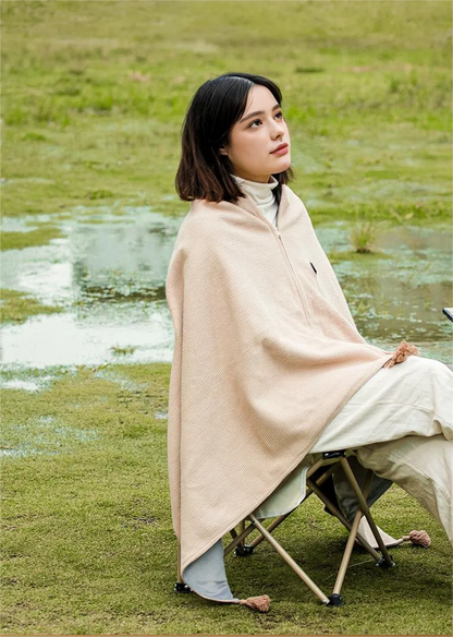 Portable Heated Shawl – Stay Warm Anytime, Anywhere